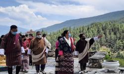 Arrival of Dasho Dzongdag at Bumthang Dzongkhag.